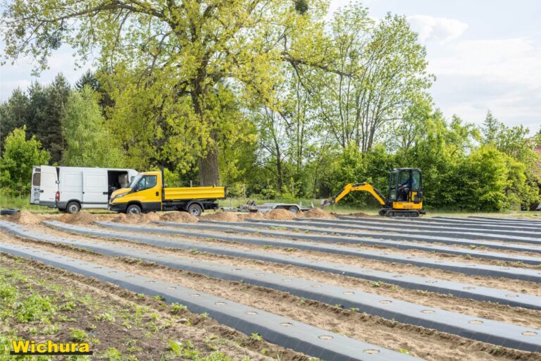 Wykopy pod przyłącza​