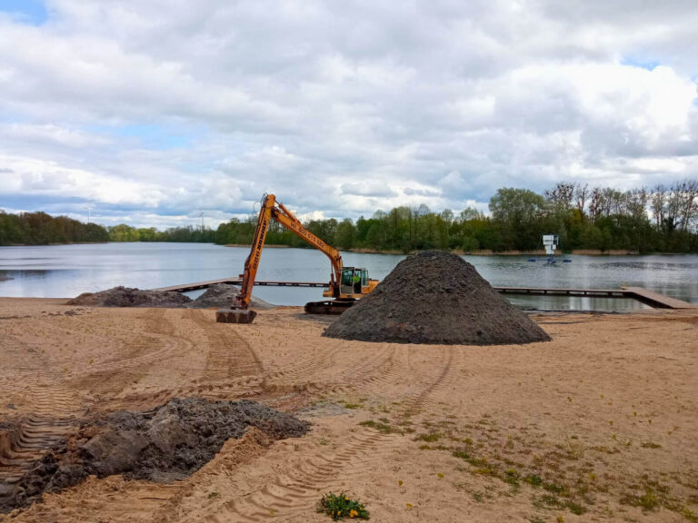 pogłębianie zbiorników wodnych